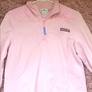 Vineyard vines pink pull over